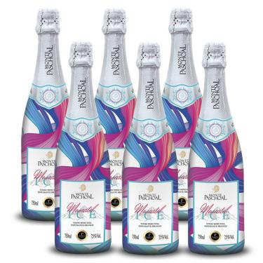 Imagem de Kit 06 Unidades Espumante Monte Paschoal Moscatel Ice 750ml