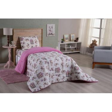 Imagem de Coberdrom Solteiro Infantil - Estampa de Personagens - Empório do Enxo