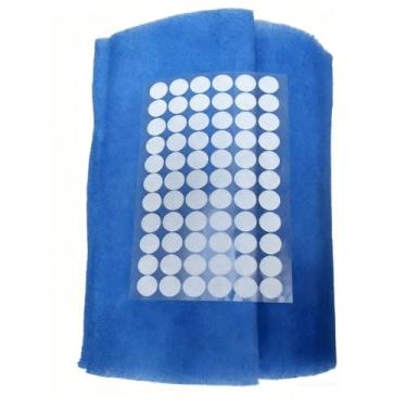 Imagem de Filtro de ventilação de ar, corte de 30 x 300 cm para filtros de ventilação de ar, MERV-6 reutilizável para teto doméstico, grelhas, ventilação HVAC - Inclui 48 ganchos adesivos