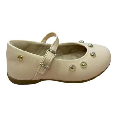 Imagem de Sapato Infantil Pampili Bailarina Esferas Nude (Nude, BR, Criança de 4 a 8 anos, Numérico, P, 20)