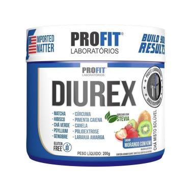 Imagem de Diurex Diurético Termogênico 200g Morango com Kiwi - Profit-Unissex