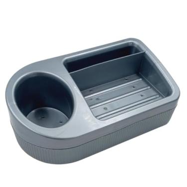 Imagem de Porta Detergente Esponja Bucha Sabão Organizador Pia Cozinha Suporte (CINZA)