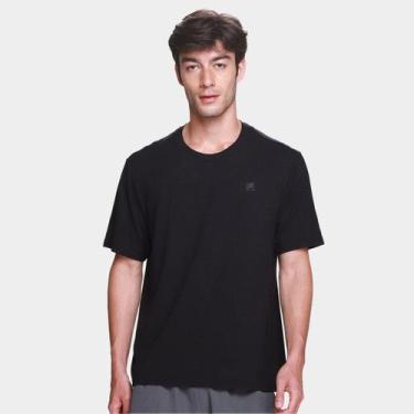 Imagem de Camiseta Fila Comfort Smart Cotton II Masculina, Preto, P