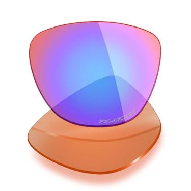 Imagem de Mryok Lentes de substituição para óculos de sol Oakley Frogskins Range XL Asian Fit OO9503A, resistente a impactos e ajuste perfeito, Rosa cobalto, One Size