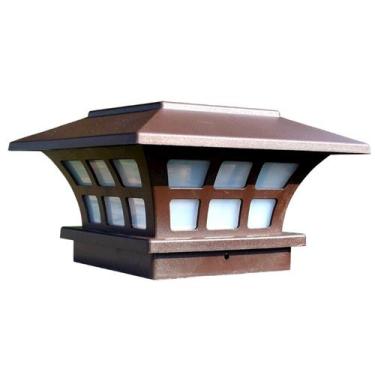 Imagem de Solar Fence Post Lights KPL Waterproof para 4x4, 5x5 ou 6x6