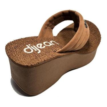 Imagem de Tamanco Anabela Feminino Sandalia Plataforma Confortável - dijean, Ámb