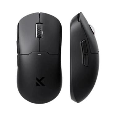 Imagem de Mouse Gamer Sem Fio Black Attack Shark X11 Tri-Mode 2.4GHz Com Fio Blu