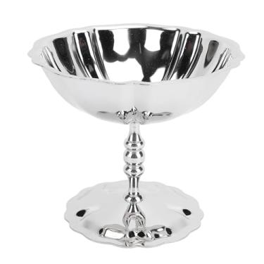 Imagem de Sanpyl Copo de sorvete, tigela de sobremesa de aço inoxidável, copo de pudim alto reutilizável para mousse de sorvete, para festa, sobremesa, hotel, restaurante, 200 ml