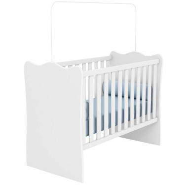 Imagem de Berço Infantil Mdp Doce Mel Branco