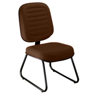 Imagem de Cadeira Diretor Para Escritório Gomada Linha Blenda Marrom