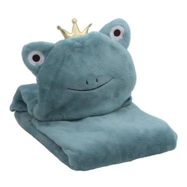 Imagem de Manta bebê Com Capuz Animais 100x75 cm Jolitex Sapinho