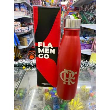 Imagem de GARRAFA INOX 750ML COM ALí A VERMELHA COPA DO BRASIL - Flamengo