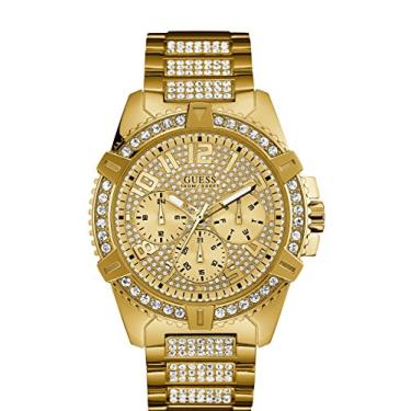 Imagem de Relógio Guess com detalhes em cristal, 48 mm