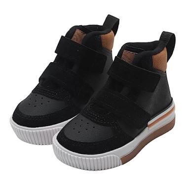 Imagem de Tênis Infantil Molekinho Camurça de Cano Alto Preto - 21