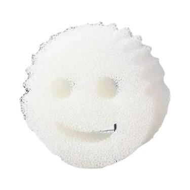 Imagem de Esponja De Limpeza Com Rosto Sorridente 2/4PCS, Almofada De Limpeza Fo