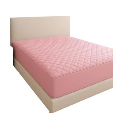 Imagem de Capa de Colchão Matelada | Conforto, Proteção, Lavável e Diversos Tamanhos E Cores- Conforto e Proteção Total (CAPA COLCHÃO ROSA,SOLTEIRO)