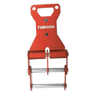 Imagem de Baoblaze Fivela de cinto de ferramentas com liberação rápida, fácil de instalar, compacta, leve e, feita de liga de alumínio para eletricistas e, Laranja Fixa