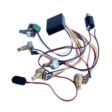 Imagem de oshhni Circuito de graves com fio, equalizador passivo, acessórios de equalização ativa e passiva pré-cabeados, 3 Bandas