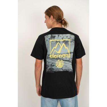 Imagem de Camiseta Element E471A0914 Open Hills - Preto-Masculino