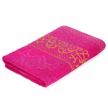 Imagem de Toalha De Banho Grande De AlgodãO Puro, Altamente Absorvente(Rosa Azaleia)