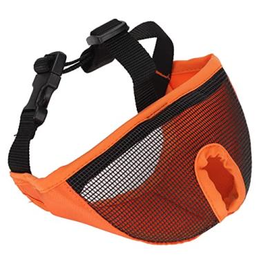 Imagem de aqxreight Focinho de Cachorro para Morder e Latir, Malha de Treinamento para Cães Com Olhos Fechados para Pugs ChihuahuasCinza M para o Não um Focinho de Cachorro de CurtoShar Pei FocinhoFocinho de