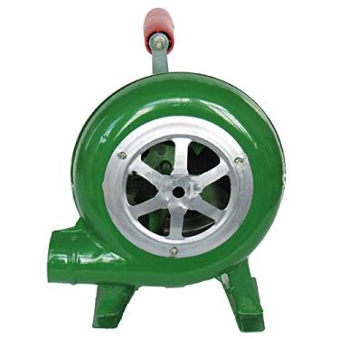 Imagem de TRGCJGH Manivela Forjador de Mão Soprador de Ferro Engrenagem de Ferro Pipoca Ventilador Manual Cozinhar Ventilador Manual para Grelhar, 120 W