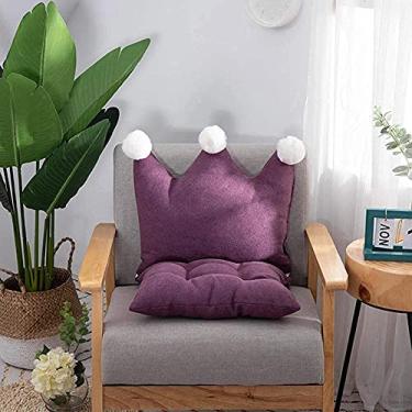 Imagem de Almofada de assento de espuma viscoelástica almofada de encosto baixo alivia ciática e cóccix almofada de cadeira adequada para cadeira de mesa de escritório almofada verde 40 x 40 x 40 cm (cor