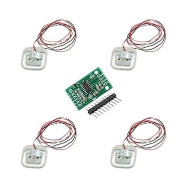 Imagem de Conjunto De Sensor De Peso De Célula De Carga De 50kg Com Módulo HX711