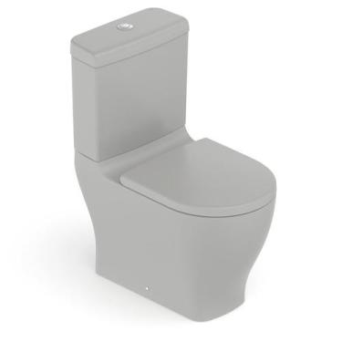 Imagem de Kit Vaso Sanitário com Caixa Acoplada e Assento Soft Close Slim Celite
