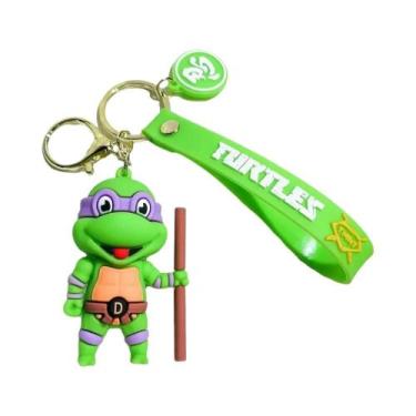 Imagem de Chaveiro Tartarugas Ninja Teenage Mutant Ninja Turtles, Figura De Ação