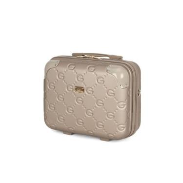 Imagem de Frasqueira de Viagem Lion Champanhe FR10388GA - Luxcel - 'Luxcel