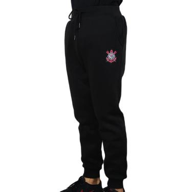 Imagem de Calça Corinthians Moletom Símbolo - Masculino-Masculino