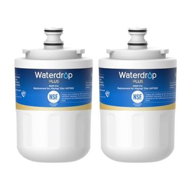 Imagem de Waterdrop Filtro de água para geladeira Plus UKF7003, substituição para Maytag UKF7003, UKF7002AXX, Whirlpool EDR7D1, UKF7002, UKF7001AXX, UKF6001AXX, UKF5001, NSF 401 e 53 certificados, 2 filtros