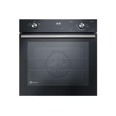 Imagem de Forno de Embutir Electrolux a Gás 80L Efficient com PerfectCook360 Preto (OE8GH)
