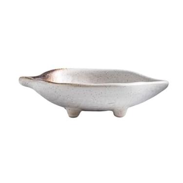 Imagem de Prato de molho de soja, pratos de condimentos de cerâmica podem ser usados para guardar pequenos lanches, nozes e vários molhos para mergulhar tigelas