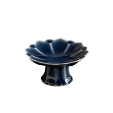 Imagem de Prato de molho de soja, prato de servir, decoração, bandeja de cerâmica multiuso, prato de servir, tigela de frutas (azul)