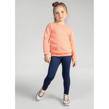 Imagem de Blusão básico infantil menina em moletom Brandili-Feminino