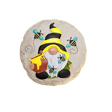 Imagem de Spoontiques Pacote Bee Stepping Stone – Pedras decorativas para o seu jardim
