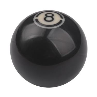 Imagem de TSudoku Manípulo de mudança de marcha de bola de sinuca preto 8 manípulos de câmbio alavanca de câmbio alavanca de câmbio se encaixa na maioria dos veículos manuais automáticos de carro, TA16, preto 8