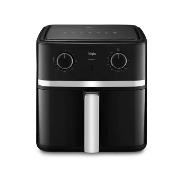 Imagem de Fritadeira Air fryer Gran Fry 8 Litros 110V 1.750W Preta Grelha Removível  