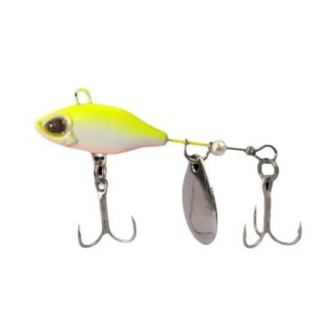 Imagem de Isca Artificial Giratória VIB Long Shot Com Colher E Cauda Para Pesca,