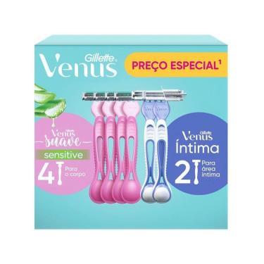 Imagem de Aparelho de Depilação Gillette Venus 6 Unidades-Feminino