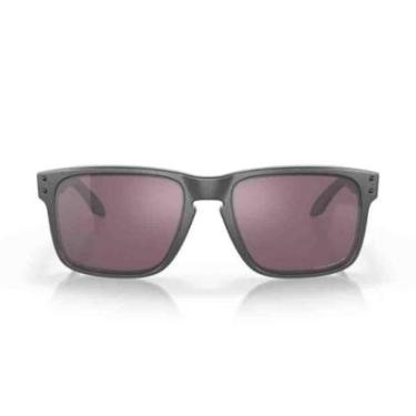 Imagem de Óculos de Sol Oakley Holbrook Polarizado Aço 0OO9102 9102B555-Masculino