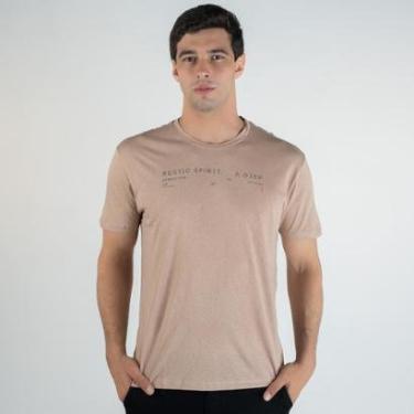 Imagem de Camiseta Ellus Rustic Spirit Areia-Masculino
