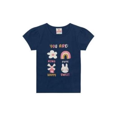 Imagem de Blusa infantil menina de coelhinho com glitter Brandili-Feminino