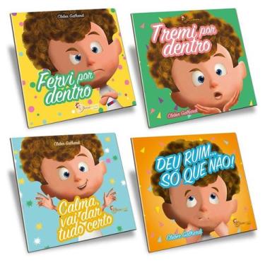 Imagem de Kit Fervi por dentro 4 livros - Raiva, medo, ansiedade e frustração. -