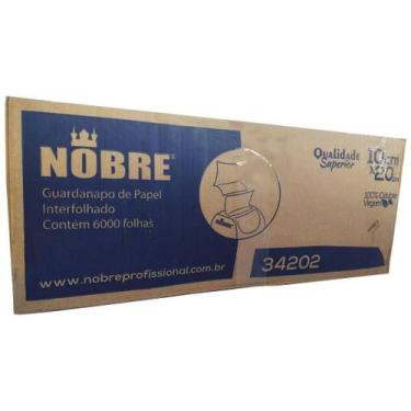 Imagem de Guardanapo De Papel Americano 10X20Cm (1Cx) C/6000 - Nobre
