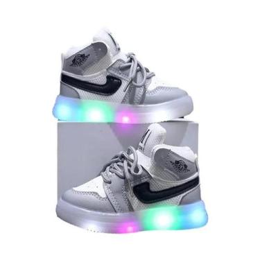 Imagem de Tênis Casuais Luminosos Para Meninas E Meninos, Sapatos De Malha Brilh