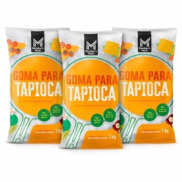 Imagem de Kit 3 pacotes tapioca 1kg members mark  praticidade e qualidade no dia
