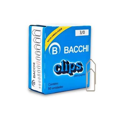 Imagem de Clips para Papeis Arame de Aço Escritório 10mmx33mm Com 50 Unidades - 
